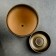 Flower Pot "Black Gold" with a tray, 1.8l