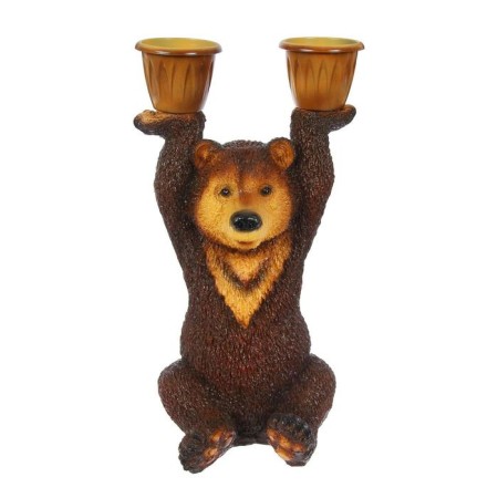 Garden Figure "Big Bear with Kashpo" 30x40x75cm-4