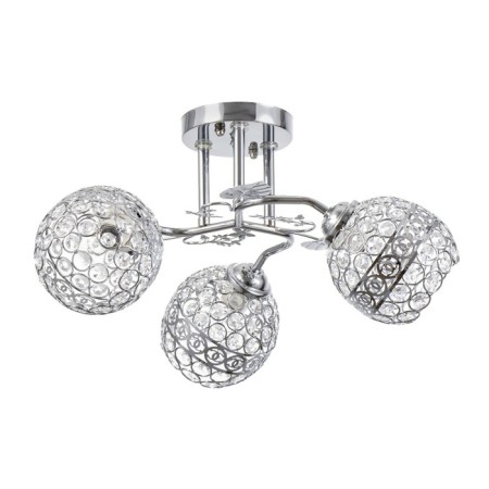 Roxanne chandelier 3he27 40W chrome 58x58x27 cm Bayerlux