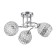 Roxanne chandelier 3he27 40W chrome 58x58x27 cm Bayerlux