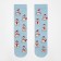 Women's socks "bears", blue color, size 36-40