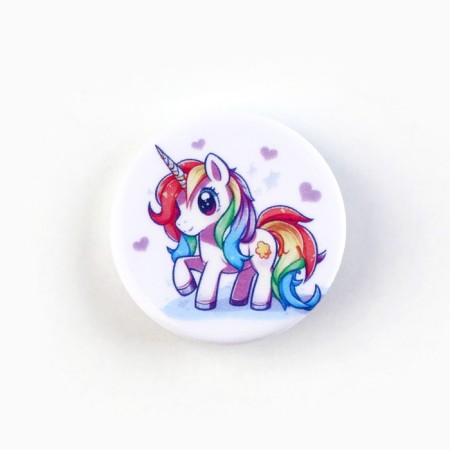 The icon "Rainbow Pony", D = 25mm.-1