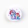 The icon "Rainbow Pony", D = 25mm.
