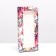 Gift box for tiles of chocolate, with the window "Floral mood", 17 x 8 x 1.4 cm