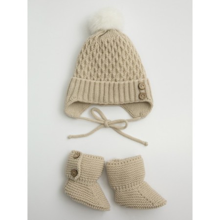 Baby pure loves, size 0-3 months, beige color-2