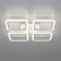 Ceiling chandelier Citilux "Marcel" CL232140R, 4x17.5W, LED, white color