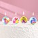 Candles in the pony cake, size 1 candle 4 × 4.4cm, set 4 pcs