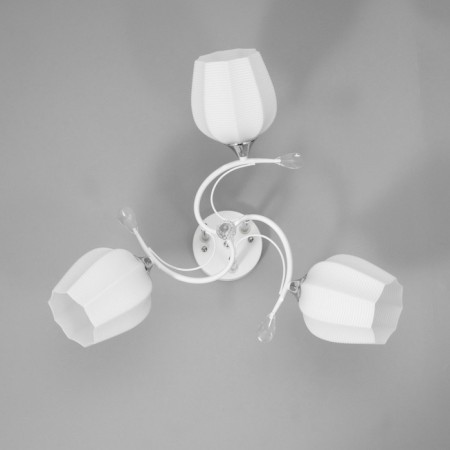 Sarina chandelier 3he27 40w is white 54x54x24cm Bayerlux-4