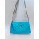 Melodia bag turquoise quilted fabric