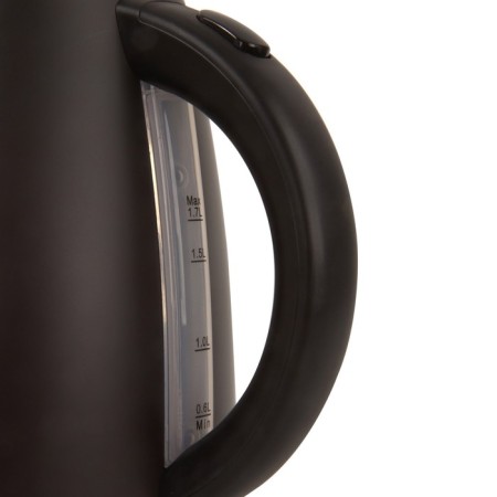 Electric kettle Pioneer KE565M, Metal, 1.7 l, 2200 watts, black-3
