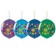 Shar Latex 18 "Flowers", Punch-Bull, set 25 pcs., Mix colors