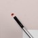 Makeup brush, bilateral, 13.5 (± 1) cm, silver/black color