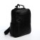 Male backpack on a zipper, 4 outer pockets, black color