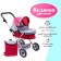 Stroller for dolls, metal frame, universal
