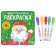 Reusable coloring "Santa Claus. For the smallest ", 5 markers