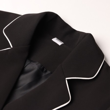 Women's jacket with Kant Minaku: Casual Collection Color Black, Rr. 52-6