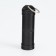 Waterproof keychain-container for small things, black, 7 cm