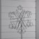 Neon figure "Snowflake", 56 cm, 560 LED, 220 V, glow of white