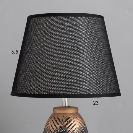 Table lamp "Kiu" 1x40W E14 black/gold 22x22x34cm-2