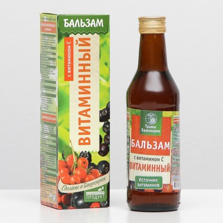 Syrup on vegetable raw materials "Balm vitamin" 240 ml