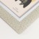 Photo frame plastic 10x15 cm "Weaving beige" Inner silver stroke 20x15 cm