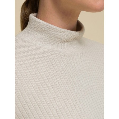 Women's turtleneck, size 48, light gray color-3