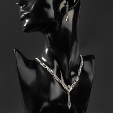 Set 2 objects: earrings, Kilence 