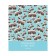 Notebook of 48 sheets in the Calligrata Top Cat "Cat Mem", cover coated cardboard, glossy lamination, selective twin-lame, offset unit, whitewash 95%, mix