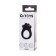 Vibrooko on the penis A-Toys byfa Brid, silicone, black color, 6.3 cm, D 3.1 cm