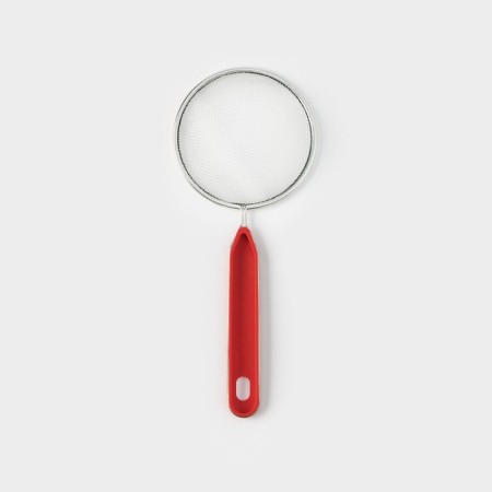 Sieve with the handle of the share "hostess", d = 10 cm, red color-1