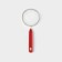 Sieve with the handle of the share "hostess", d = 10 cm, red color