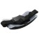 Spinning rod box on the KS-1 belt, 33 x 17 x 4 cm, black