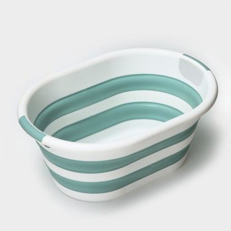 Fighting pelvis, 25 l, 54 × 38.5 × 7 cm, sea wave color-1