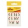 Mormyshka tungsten Marlin’s forest, 3.5 mm, 0.45 g, red 14, color nickel, 15 pcs