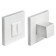 Bruck plumbing MH-WC-S6 W, on a square outlet of 6 mm, white