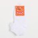 Baby socks with lace, white color, size 14-16