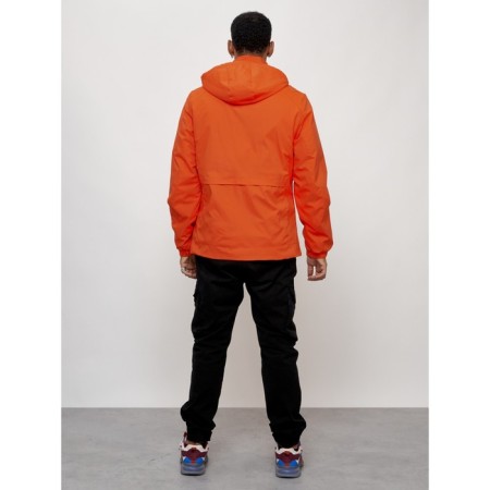 Sports male jacket, size 54, orange color-12