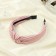 Hair rim "Wendy" 3 cm, pink-white