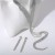 White in silver