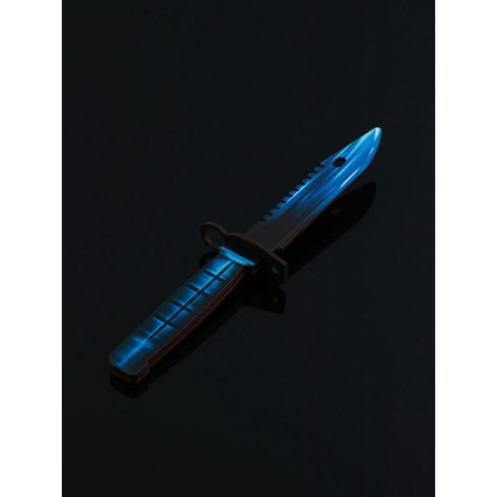 Wooden weapons, children's souvenir "necromancy", machine gun, gun, knife-stamp, set 3 pcs-12