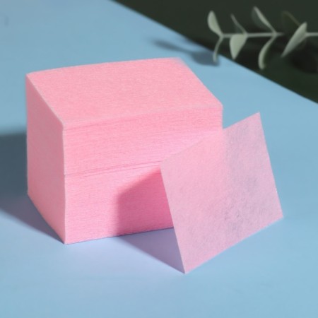 Napkins for manicure, nonsense, dense, 560 pcs, 6 × 4 cm, pink color-2
