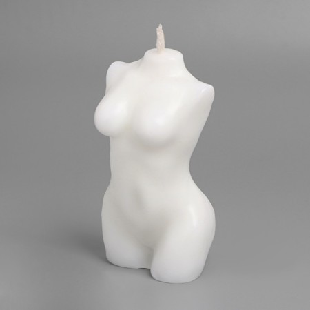 Set of candles on the stand "Man and Woman", white-pink stand-3