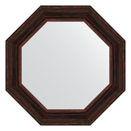 Mirror in the baguette frame, dark Provence 99 mm, 74x74 cm