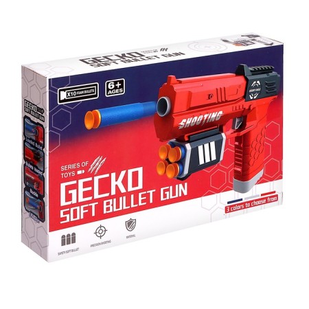 Gekko pistol, shoots soft bullets, mix-5