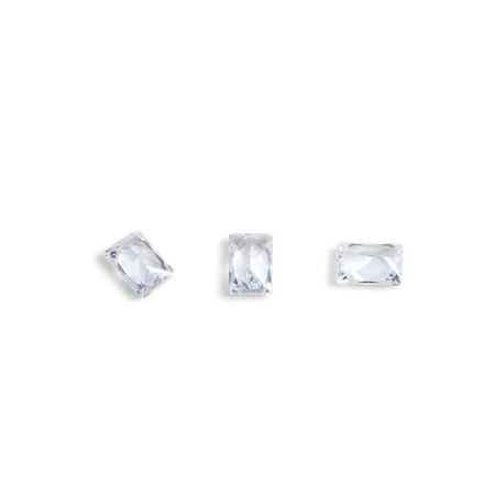 Crystals for volumetric inlay TNL "Baget", No. 1, transparent, 10 pcs