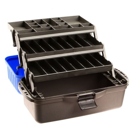 Fish -shaped fishing box, blue-6