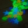 Decorative figures for the aquarium, luminous, "sea inhabitants", 3 - 5 cm, 200 g, mix