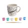 Lunar painting Mugs “Smile. Owl ", 300 ml