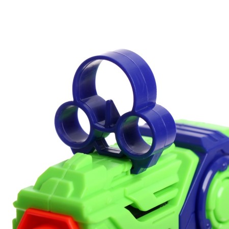 Darts with Blaster Shark, shoots soft bullets, balls and darts on Velcro-5