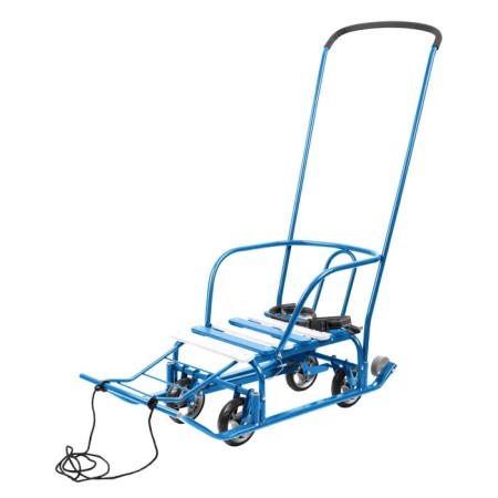Sled "Timka 5 station wagon", blue color